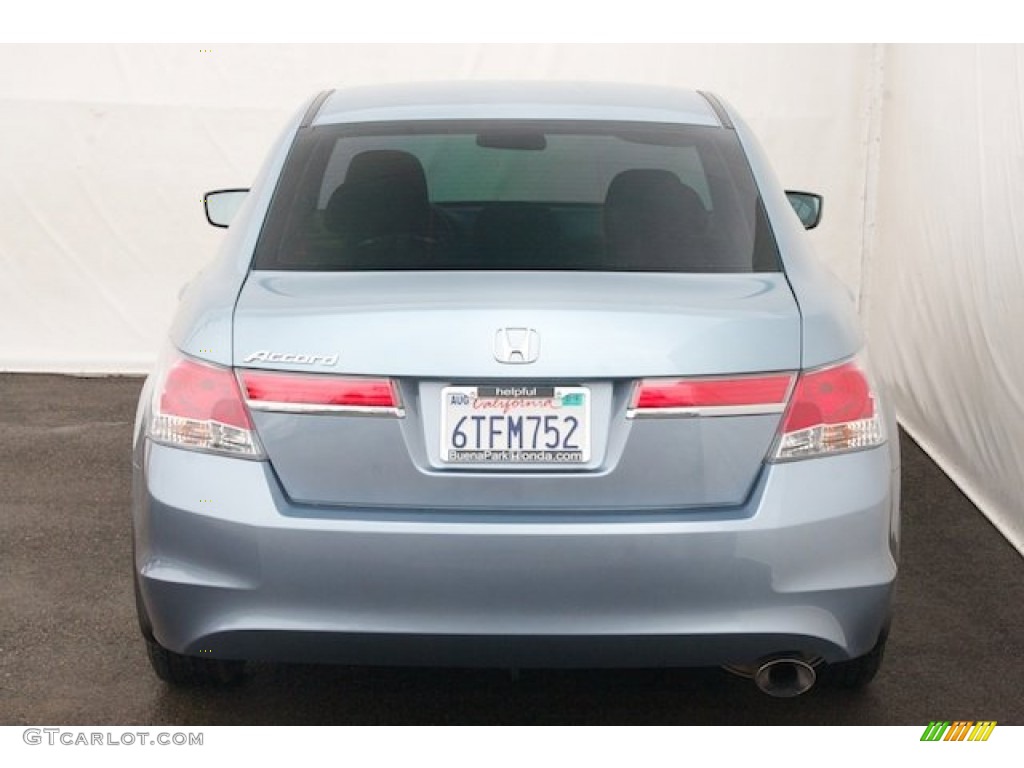 2011 Accord LX-P Sedan - Celestial Blue Metallic / Black photo #9
