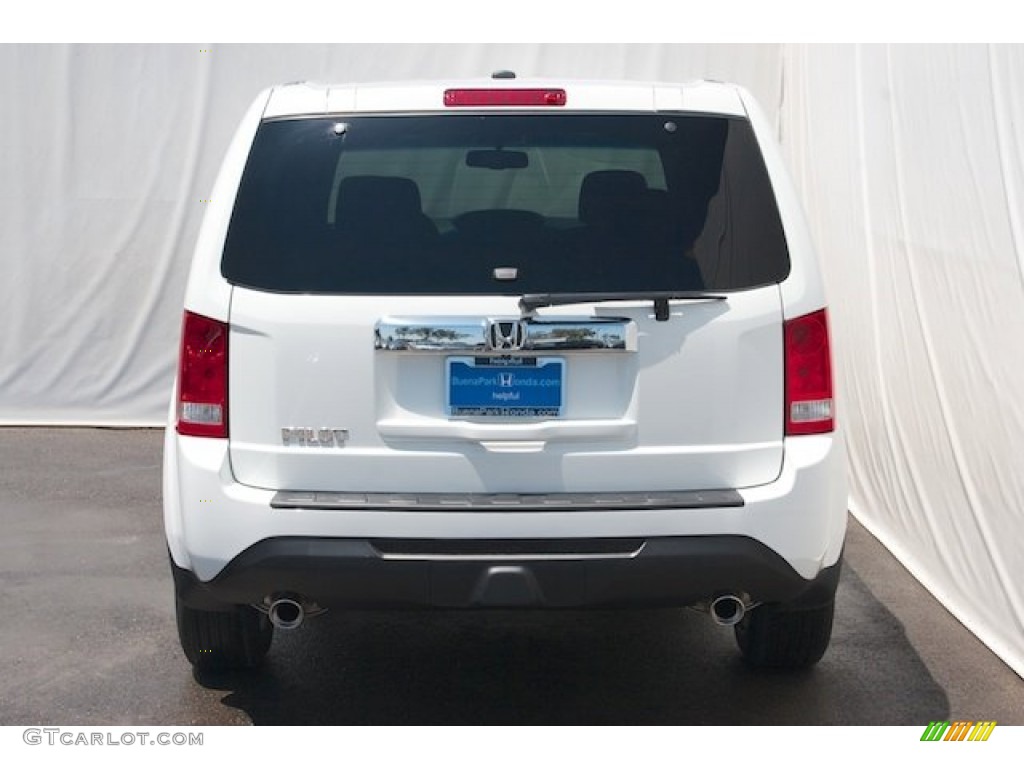 2012 Pilot EX-L - White Diamond Pearl / Gray photo #6