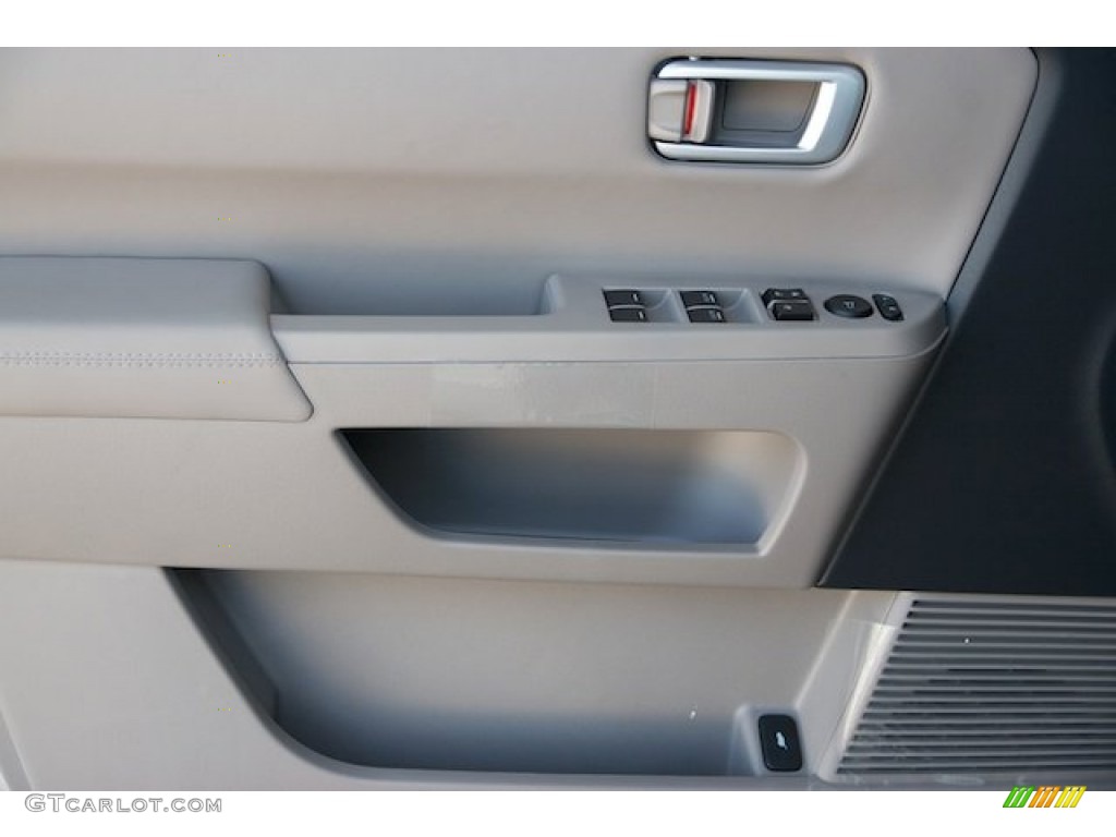 2012 Pilot EX-L - White Diamond Pearl / Gray photo #8