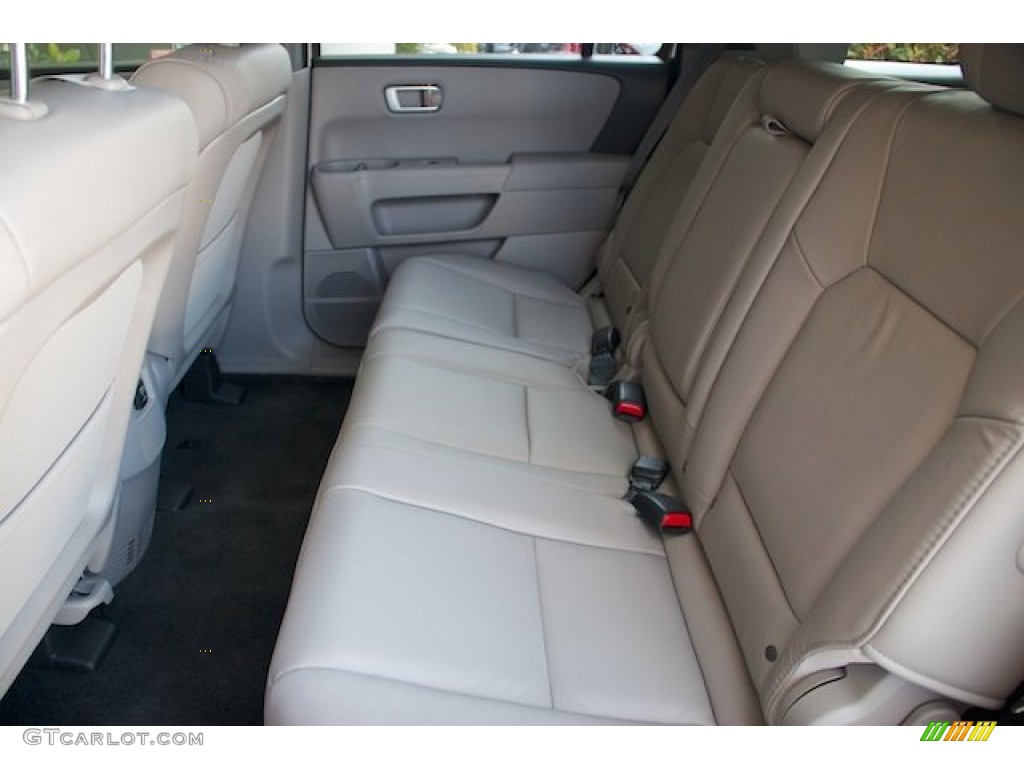 2012 Pilot EX-L - White Diamond Pearl / Gray photo #12