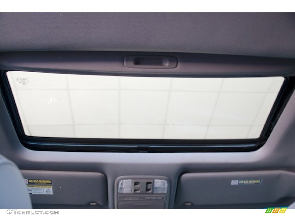 2012 Pilot EX-L - White Diamond Pearl / Gray photo #15