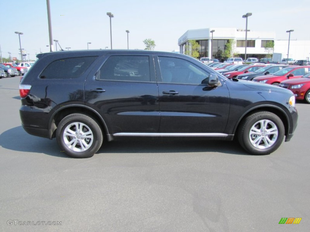 2011 Durango Express 4x4 - Blackberry Pearl / Black photo #6