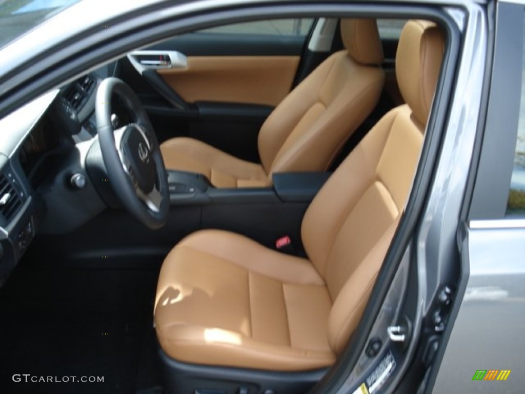2012 CT 200h Hybrid Premium - Nebula Gray Pearl / Caramel Nuluxe photo #10
