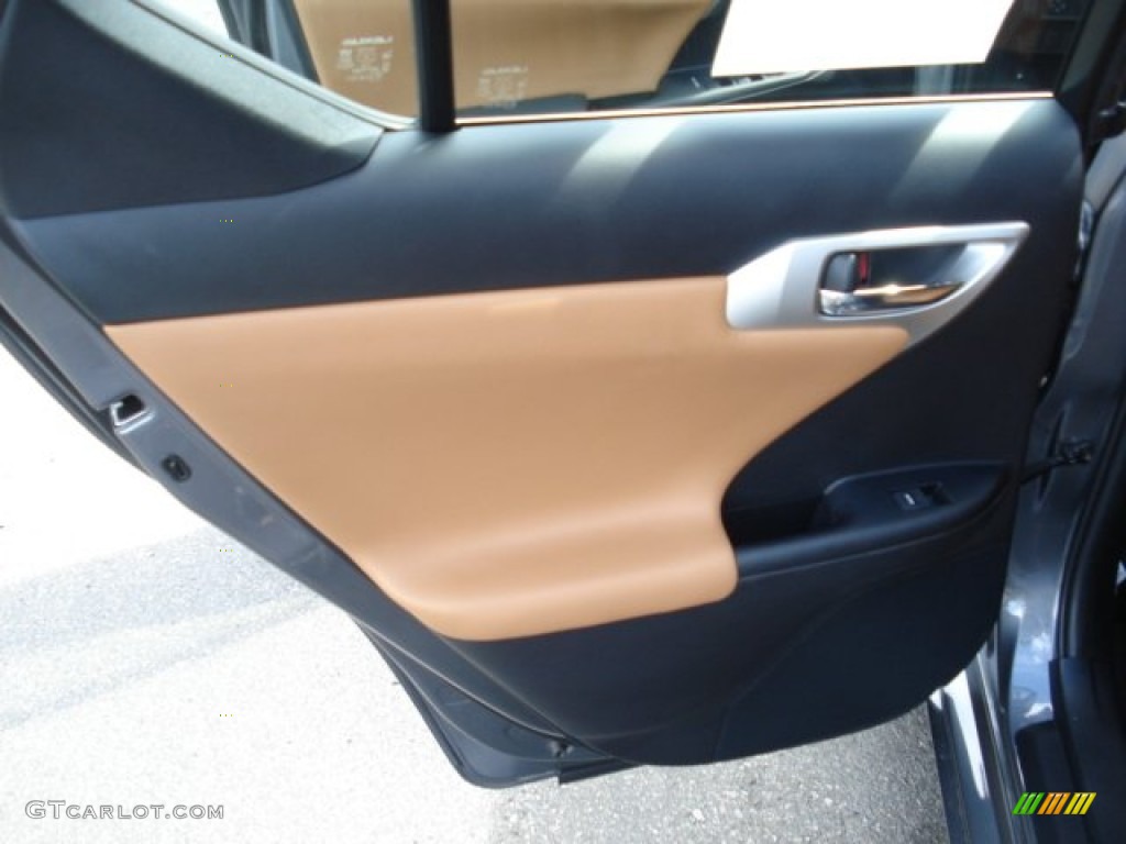 2012 CT 200h Hybrid Premium - Nebula Gray Pearl / Caramel Nuluxe photo #13