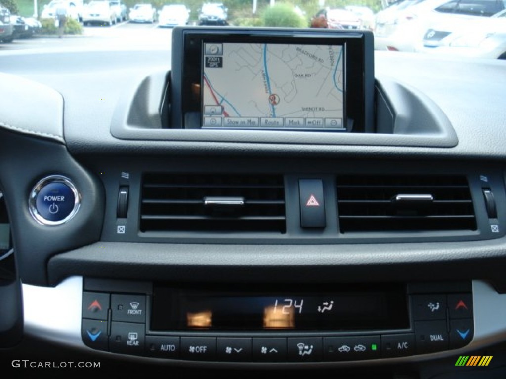 2012 CT 200h Hybrid Premium - Nebula Gray Pearl / Caramel Nuluxe photo #16