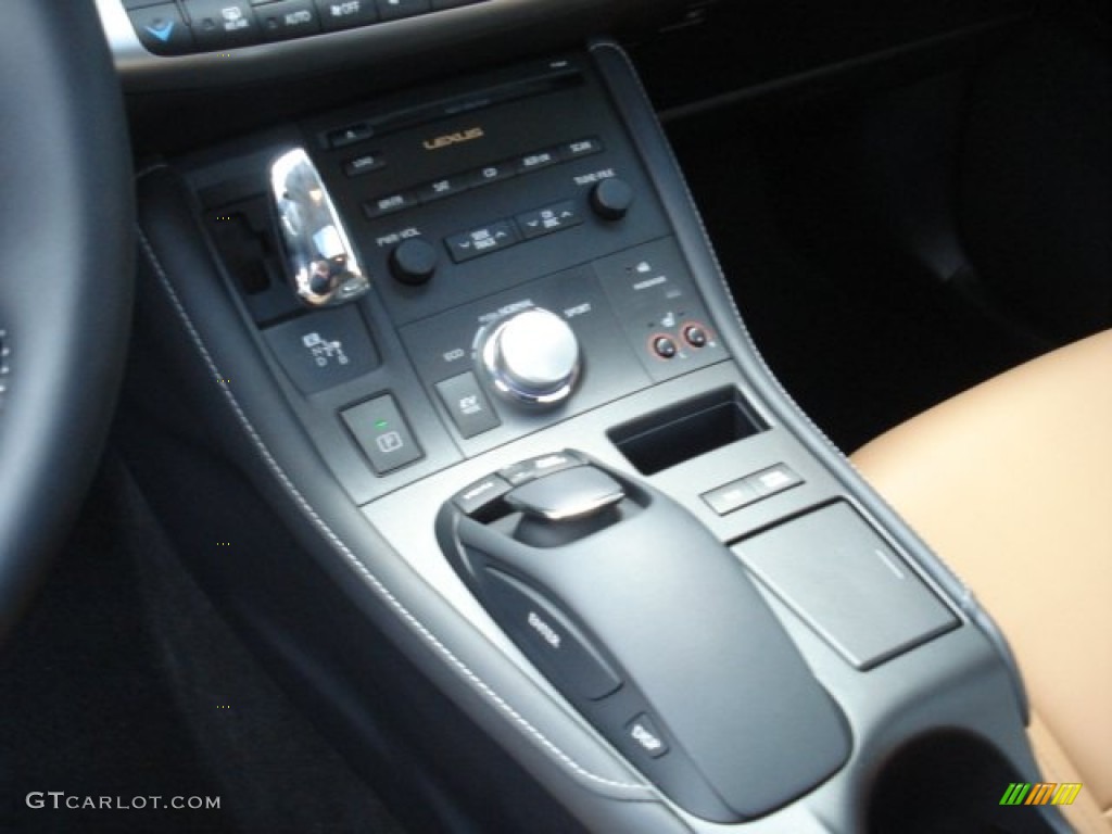 2012 CT 200h Hybrid Premium - Nebula Gray Pearl / Caramel Nuluxe photo #17