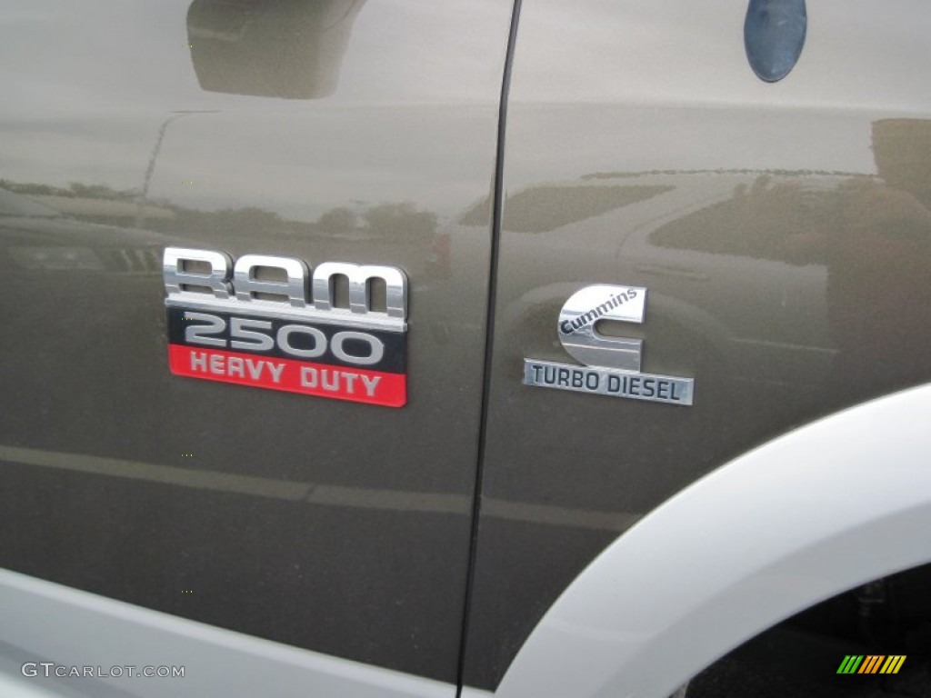 2012 Dodge Ram 2500 HD Laramie Mega Cab 4x4 Marks and Logos Photo #70685170