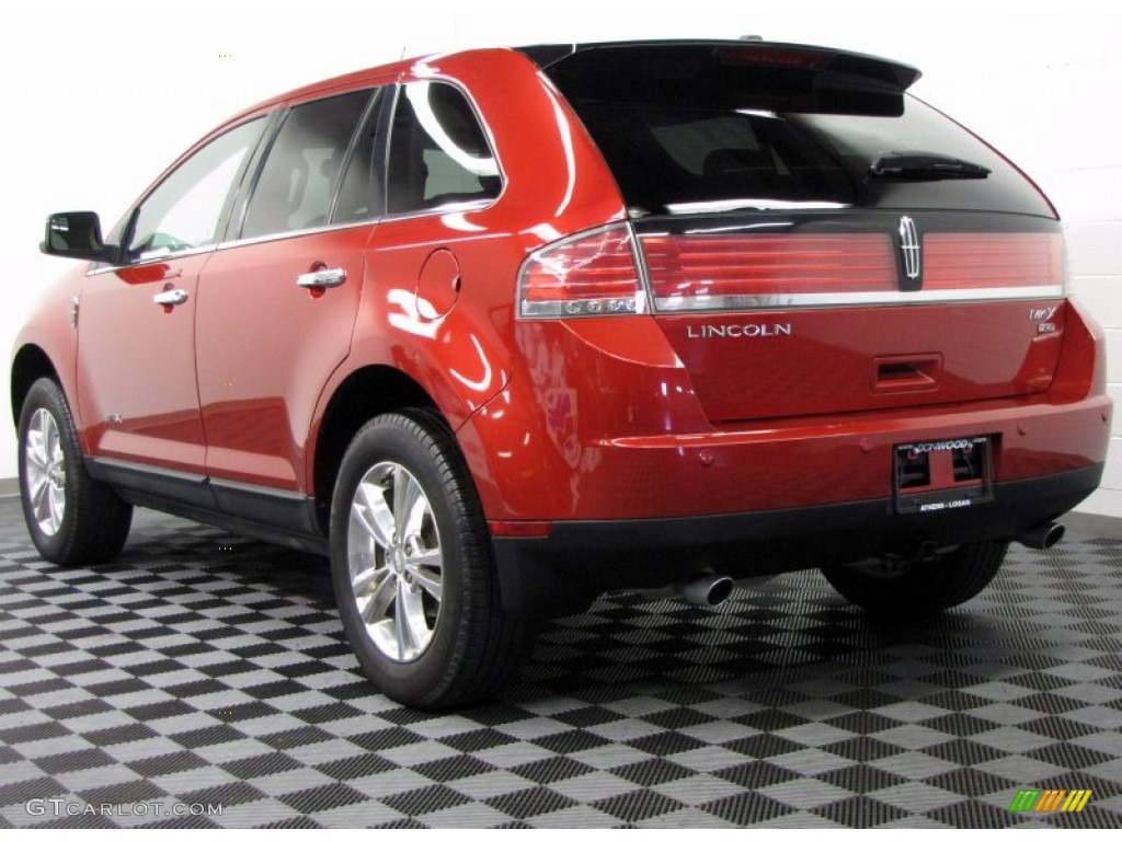 2010 MKX AWD - Red Candy Metallic / Medium Light Stone photo #2