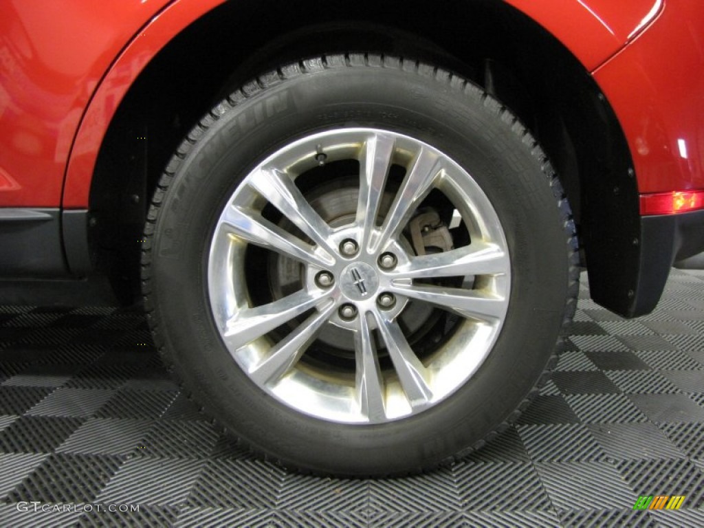 2010 MKX AWD - Red Candy Metallic / Medium Light Stone photo #32