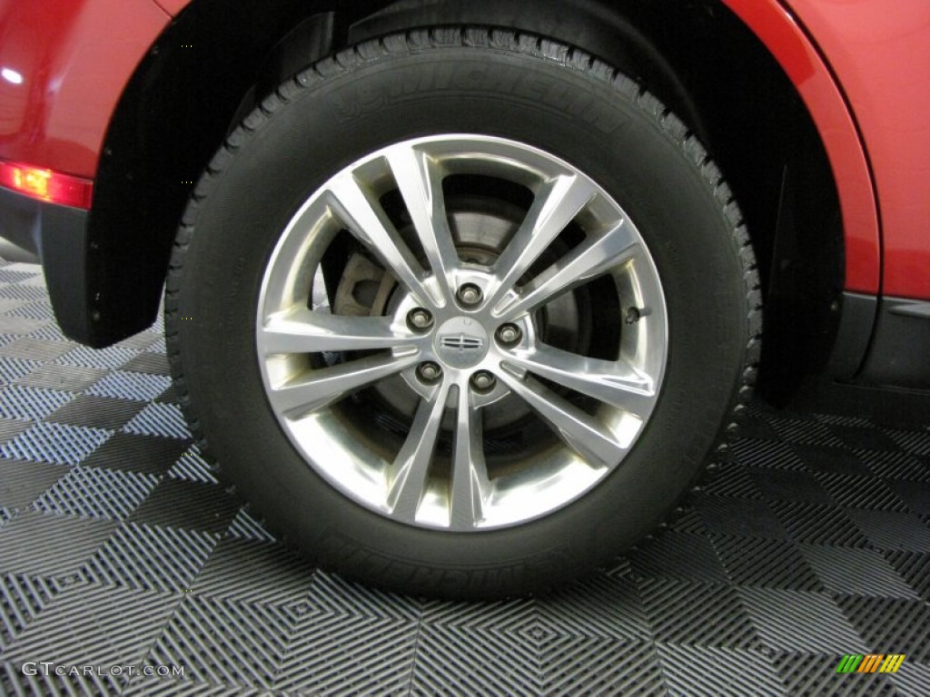 2010 MKX AWD - Red Candy Metallic / Medium Light Stone photo #33