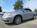 2013 Billet Silver Metallic Chrysler 200 Limited Convertible  photo #10