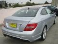 2013 Diamond Silver Metallic Mercedes-Benz C 250 Coupe  photo #4