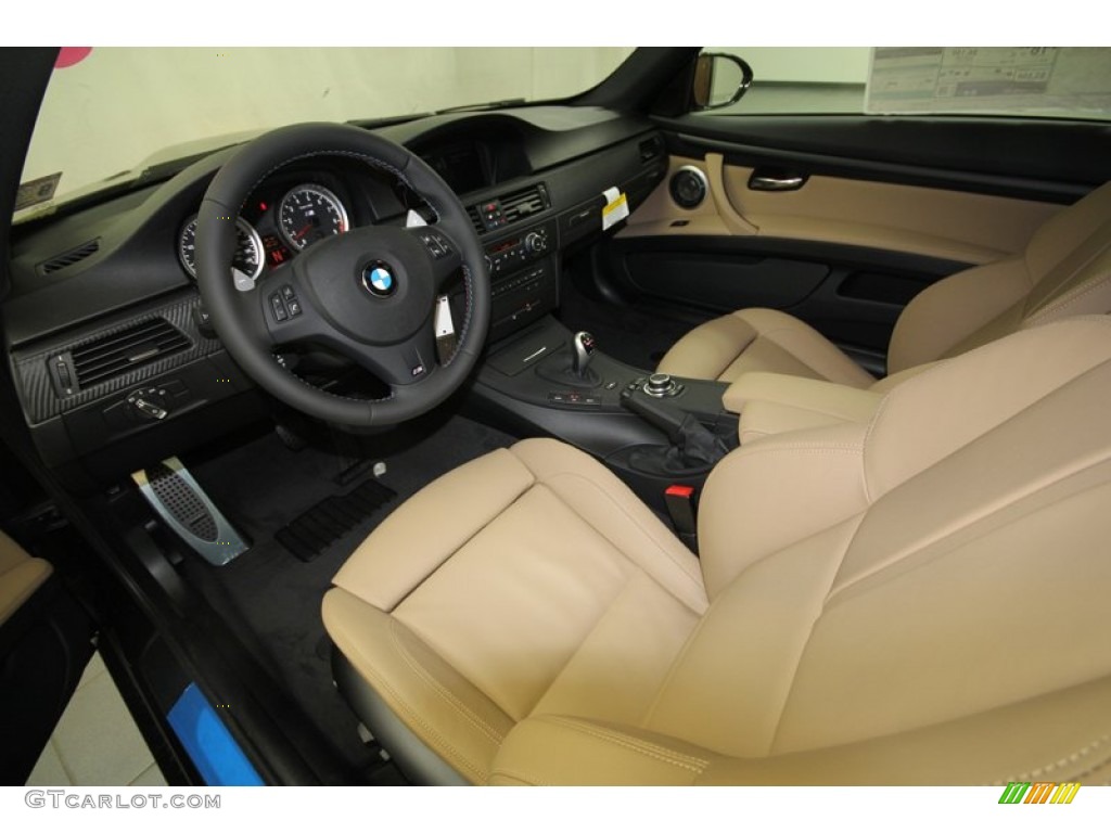 Bamboo Beige Interior 2013 BMW M3 Coupe Photo #70690864