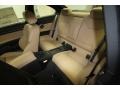 2013 BMW M3 Bamboo Beige Interior Rear Seat Photo
