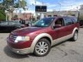 Merlot Metallic 2008 Ford Taurus X Eddie Bauer