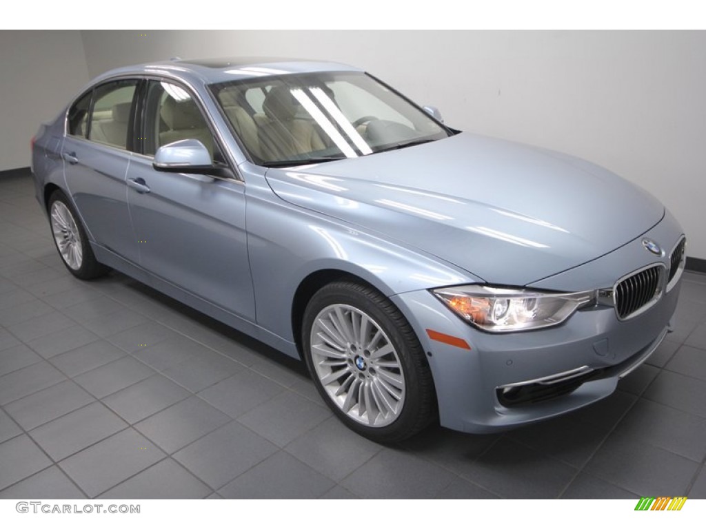 2013 3 Series 328i Sedan - Liquid Blue Metallic / Veneto Beige photo #6