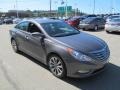 2011 Harbor Gray Metallic Hyundai Sonata SE  photo #8