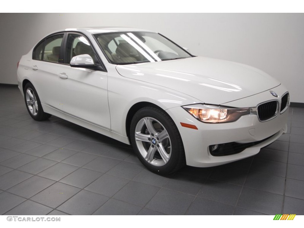 Alpine White BMW 3 Series