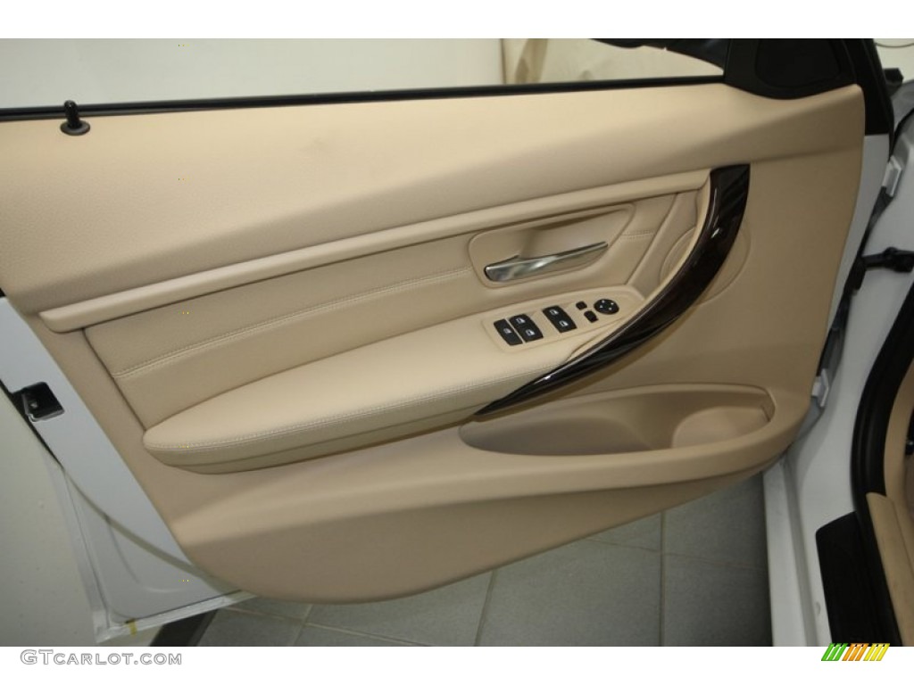 2013 3 Series 328i Sedan - Alpine White / Venetian Beige photo #13