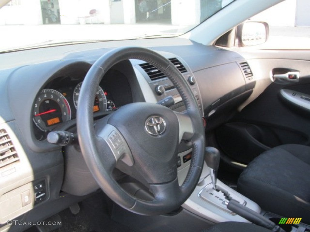 2010 Corolla S - Blue Streak Metallic / Dark Charcoal photo #10