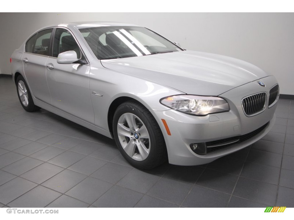 Titanium Silver Metallic 2013 BMW 5 Series 528i Sedan Exterior Photo #70694834