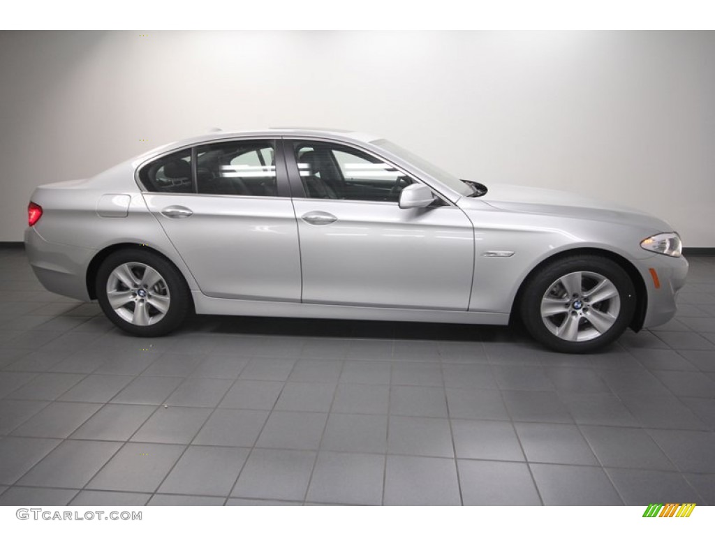 Titanium Silver Metallic 2013 BMW 5 Series 528i Sedan Exterior Photo #70694843