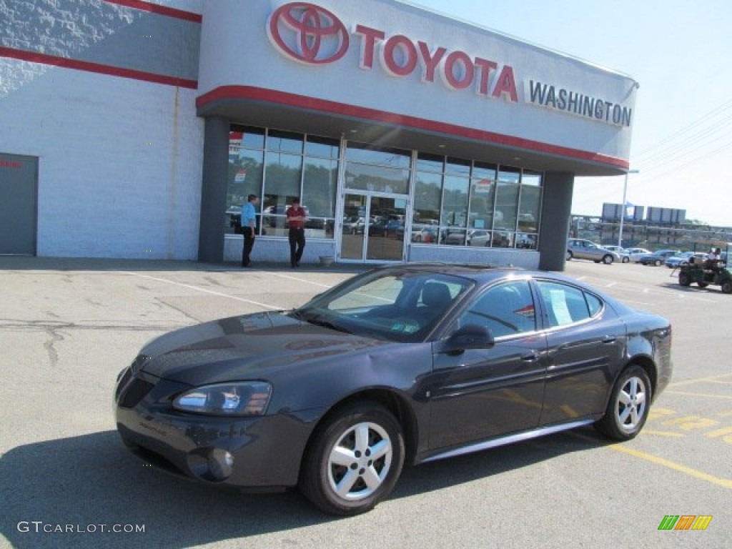 2008 Grand Prix Sedan - Dark Slate Metallic / Ebony photo #1