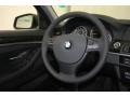 Black 2013 BMW 5 Series 528i Sedan Steering Wheel
