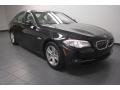 Black Sapphire Metallic 2013 BMW 5 Series 528i Sedan Exterior