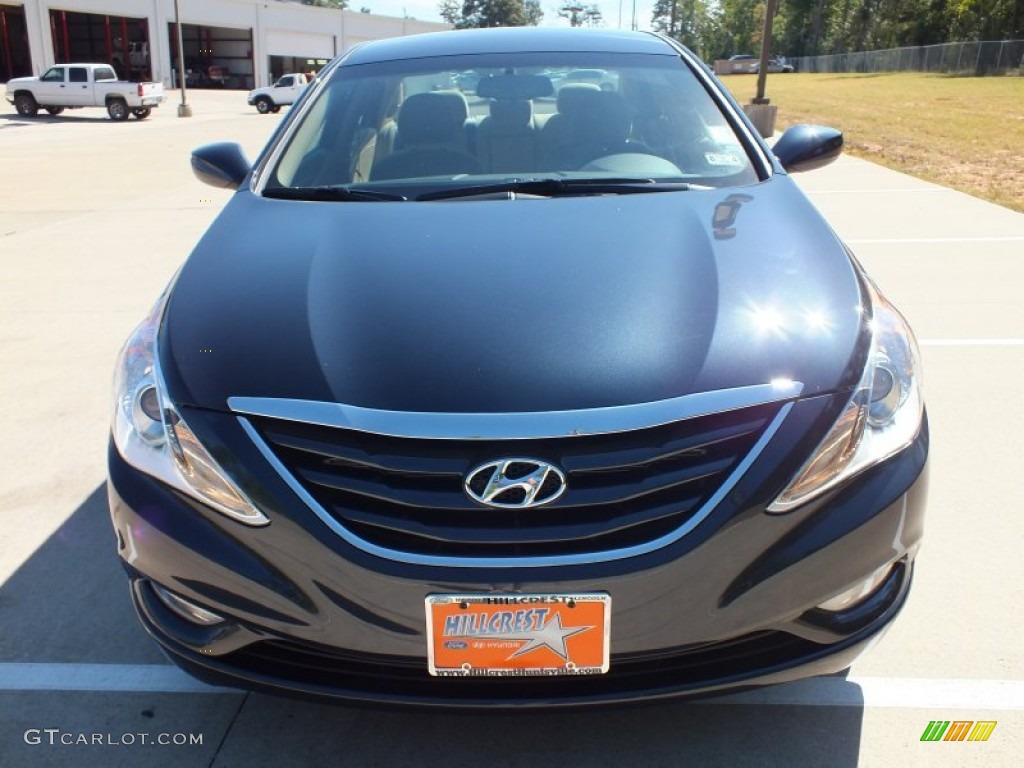 2013 Sonata GLS - Pacific Blue Pearl / Camel photo #10