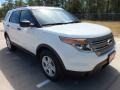 2013 Oxford White Ford Explorer FWD  photo #1