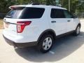 2013 Oxford White Ford Explorer FWD  photo #5