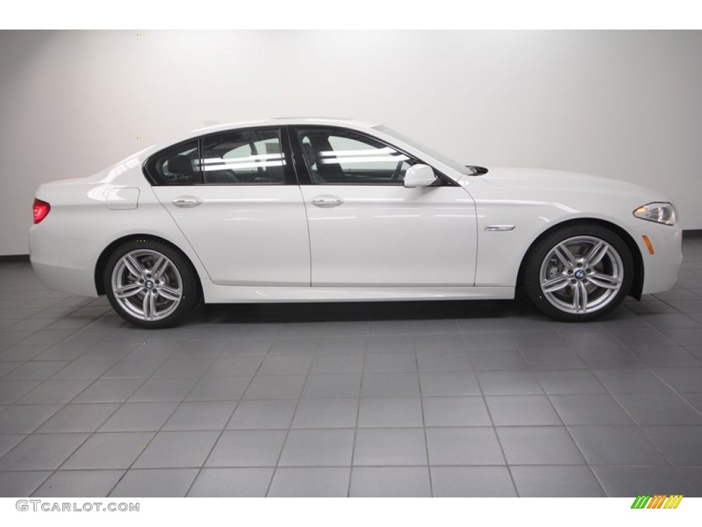 Alpine White 2013 BMW 5 Series 535i Sedan Exterior Photo #70695830