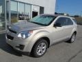 2011 Gold Mist Metallic Chevrolet Equinox LS AWD  photo #2