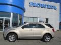 2011 Gold Mist Metallic Chevrolet Equinox LS AWD  photo #3