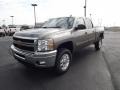 2013 Mocha Steel Metallic Chevrolet Silverado 2500HD LT Crew Cab 4x4  photo #1