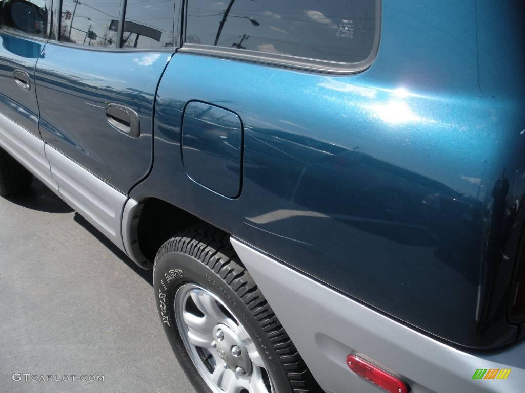 2000 RAV4 4WD - Mystic Teal Mica / Light Charcoal photo #8