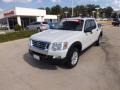 White Suede 2008 Ford Explorer Sport Trac XLT