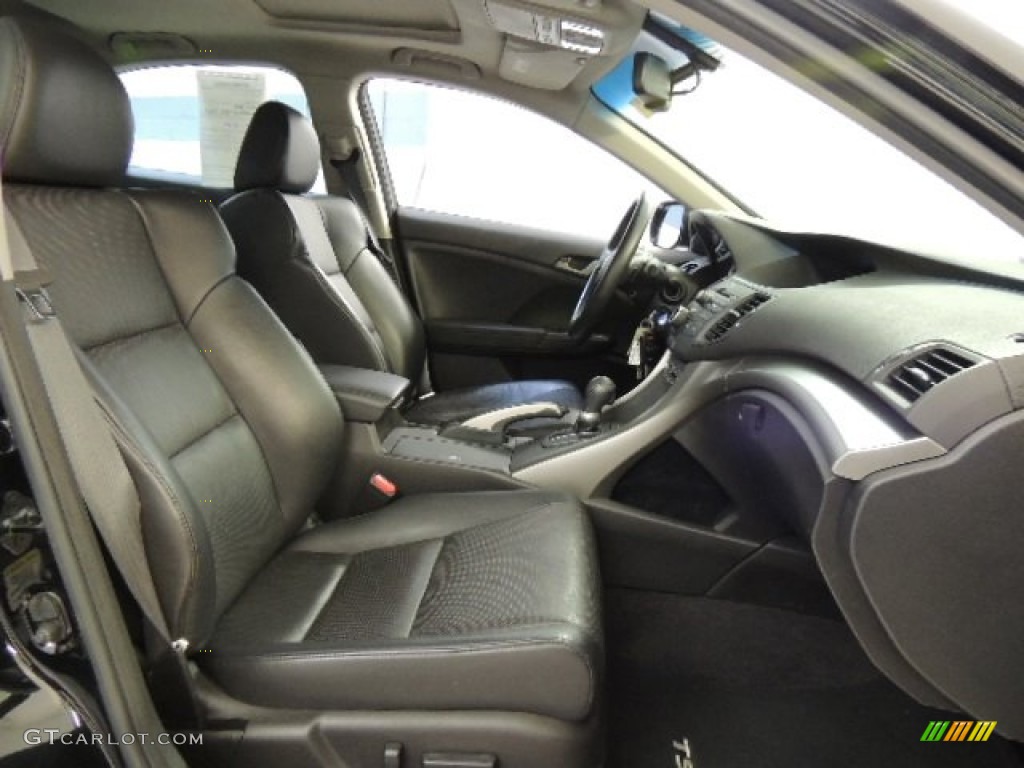 2010 TSX Sedan - Crystal Black Pearl / Ebony photo #13