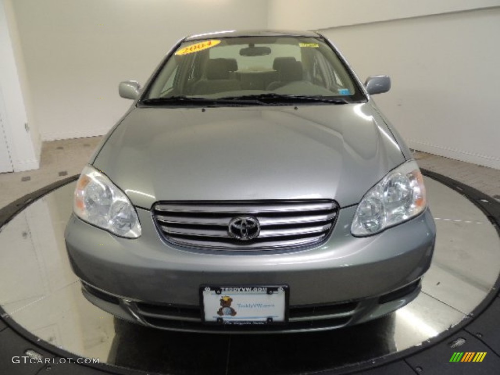 2004 Corolla LE - Mineral Green / Pebble Beige photo #2