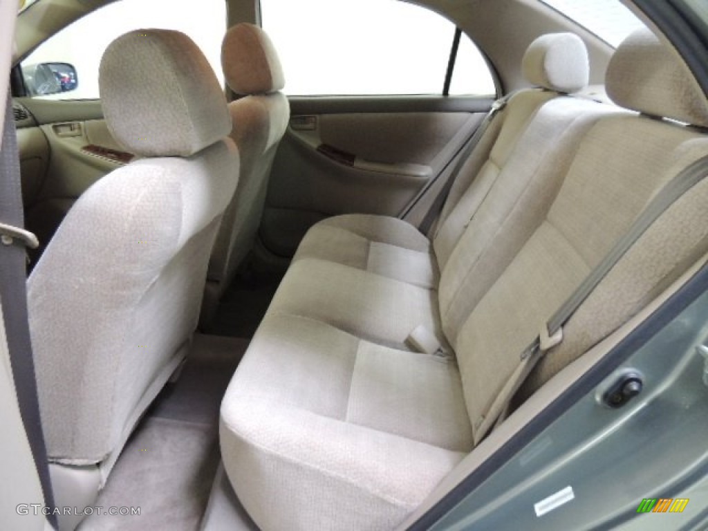 2004 Corolla LE - Mineral Green / Pebble Beige photo #9