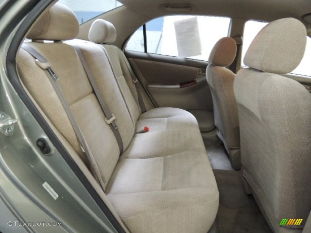 2004 Corolla LE - Mineral Green / Pebble Beige photo #10