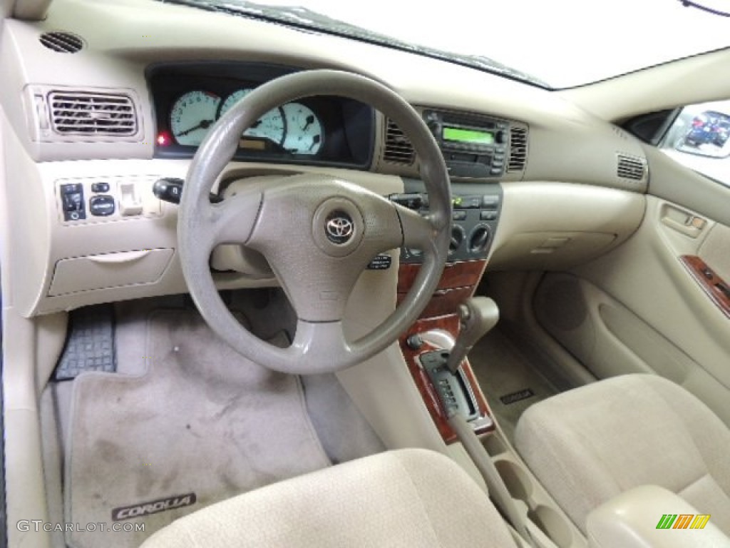 2004 Corolla LE - Mineral Green / Pebble Beige photo #16