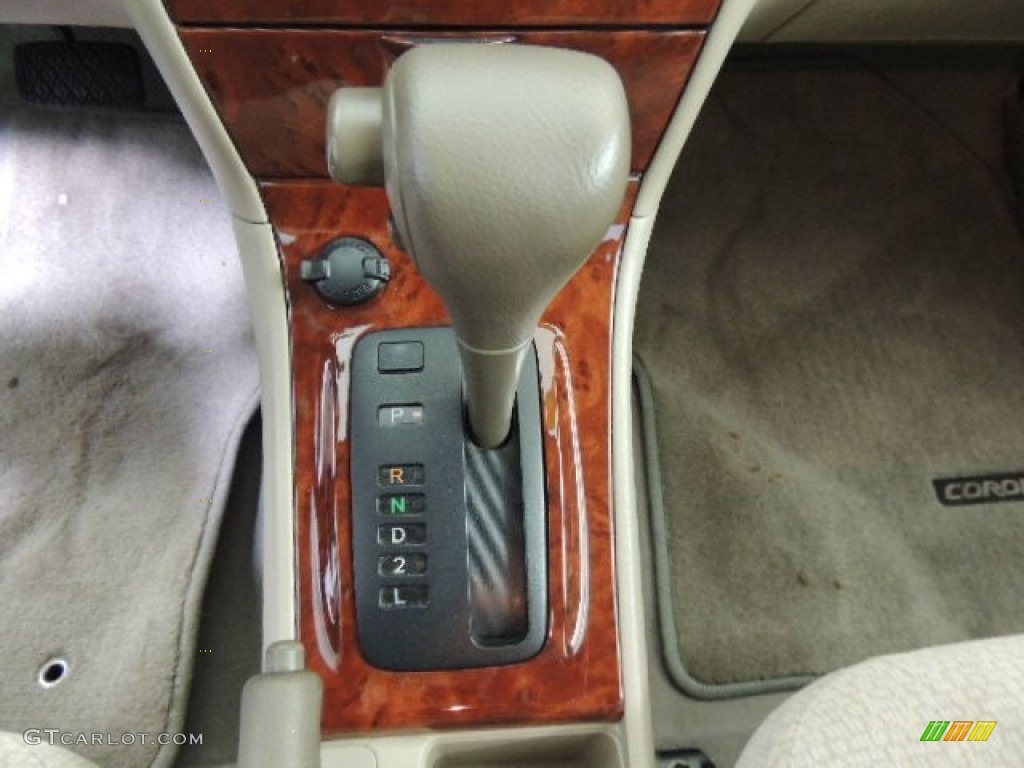 2004 Corolla LE - Mineral Green / Pebble Beige photo #20