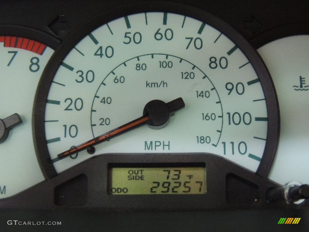 2004 Corolla LE - Mineral Green / Pebble Beige photo #22