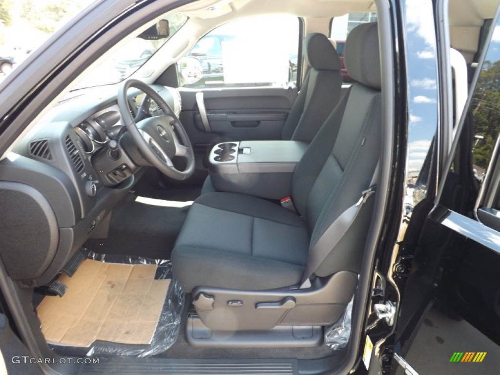 2013 Sierra 1500 SLE Crew Cab - Onyx Black / Ebony photo #11