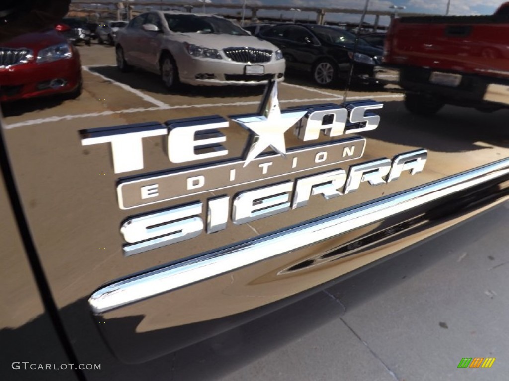 2013 Sierra 1500 SLE Crew Cab - Onyx Black / Ebony photo #22