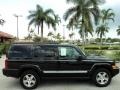 Brilliant Black Crystal Pearl 2010 Jeep Commander Sport Exterior
