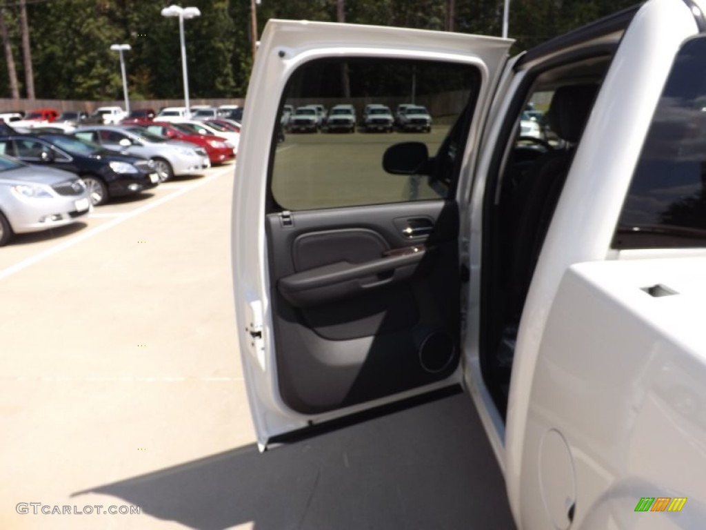 2013 Sierra 1500 Denali Crew Cab - White Diamond Tricoat / Ebony photo #16