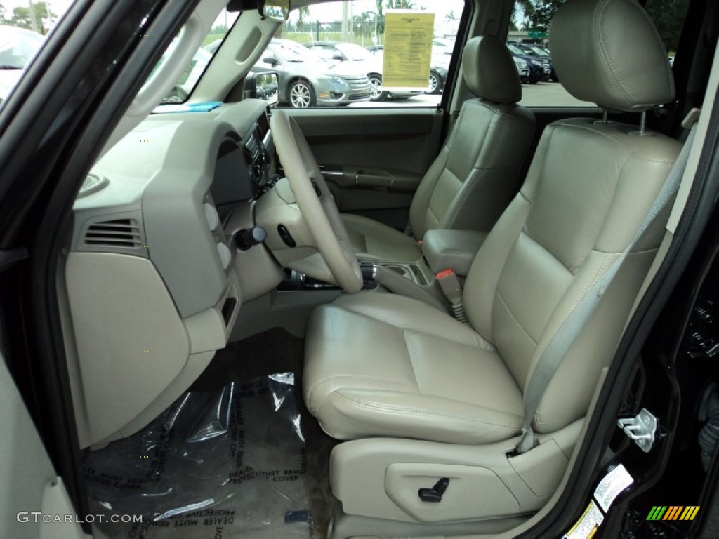 Dark Slate Gray Interior 2010 Jeep Commander Sport Photo #70700060